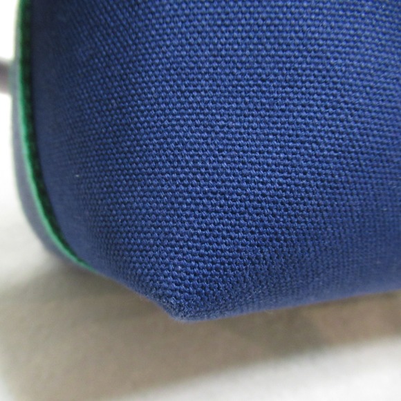 HERMES Brid A Black PM Pouch Accessory Handbag le Bag Blue - Picture 9 of 9